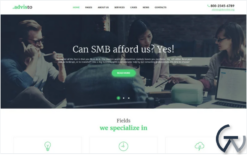 Advisto - Financial Advisor Consultancy WordPress Theme