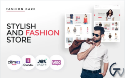 Fashion Gaze - Apparel Store WooCommerce Theme