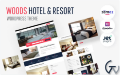 Woods Hotel - Hotel & Resort WordPress Theme