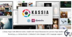 Kassia - Photography WordPress Theme