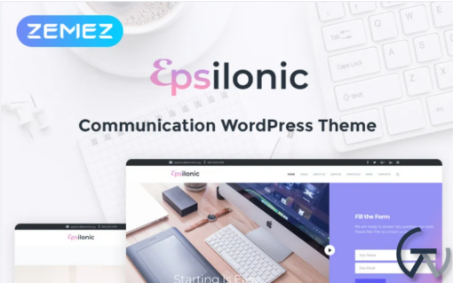 Communication WordPress Theme