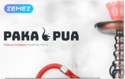 Tobacco Company WordPress Theme