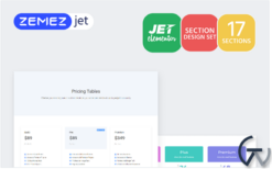 Picex - Pricing Tables Jet Sections Elementor Template