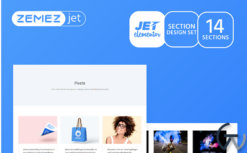 Convetus - Post Slider Jet Sections Elementor Template