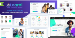 LMS, Online Courses WordPress Theme - eLearni 1.5