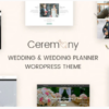Ceremony Wedding Planner WordPress Theme