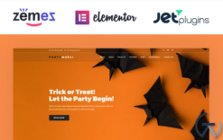 PartyMaker - Halloween Party WordPress Theme