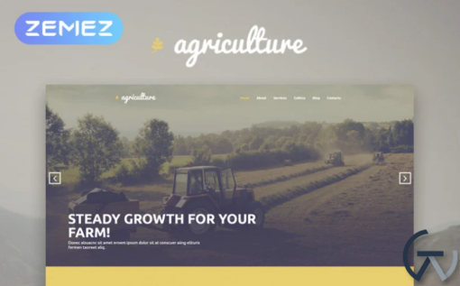 Agriculture Crop Farming Elementor WordPress Theme