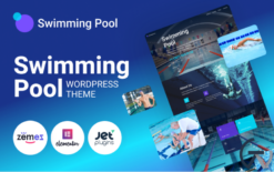 Swimming Pool - Modern Swimming Pool WordPress Theme