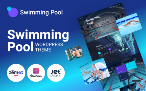 Swimming Pool Modern Swimming Pool WordPress Theme