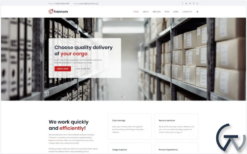 Trannom - Logistics Multipurpose Minimal Elementor WordPress Theme