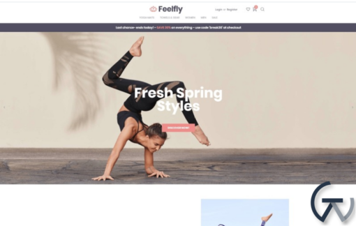 Feelfly Fashion Store ECommerce Modern Elementor WooCommerce Theme