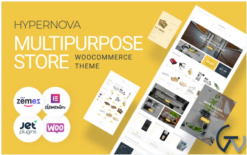 Hypernova - Store Multipurpose Minimal Elementor WooCommerce Theme