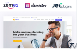 Dealom - Classic Business Agency Elementor WordPress Theme