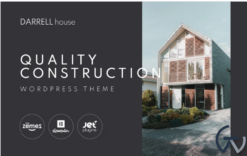 Darrell house - Quality Construction WordPress Theme