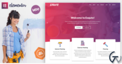 Exqute - Painting Company WordPress Theme 1.6