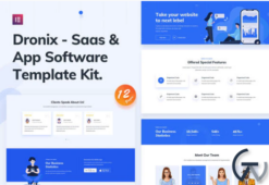 Dronix - SaaS & Startup Template Kit
