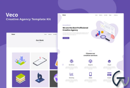 Veco Creative Agency Template Kit