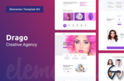 Drago - Creative Digital Agency Elementor Template Kit