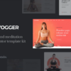 Yogger - Meditation and Yoga Elementor Template Kit 3 Yogger Meditation and Yoga Elementor Template Kit