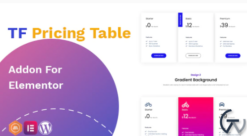 TFPricing table Addon For Elementor 1.0