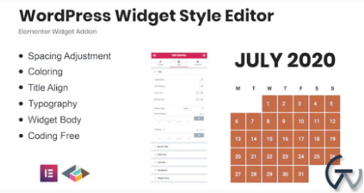 WordPress Widget Style Editor Elementor Addon