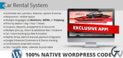 Car Rental System (Native WordPress Plugin) 5.0.6