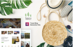 Travely - Travel Blog Template Kit