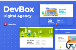 DevBox — Creative Digital Agency Elementor Template Kit