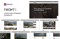 FrontFive - Creative News & Magazine Template Kit