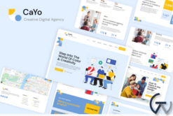 CaYo - Creative Agency Elementor Template Kit
