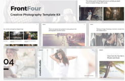 FrontFour - Creative Photography Template Kit
