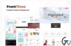 FrontThree - Creative Studio Template Kit