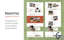 Neema - Business Coach Elementor Template Kit