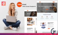Tomahawk - Online Courses Template Kit