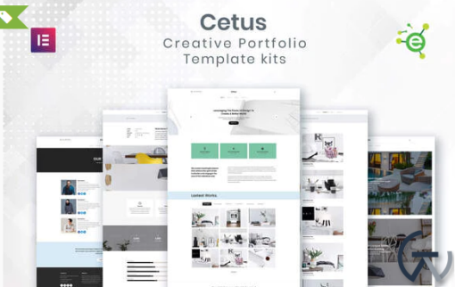CETUS Creative Portfolio Elementor Template Kit