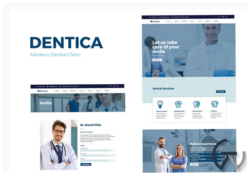 Dentica - Dental Clinic Elementor Template Kit