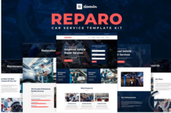 Reparo - Car Service Elementor Template Kit