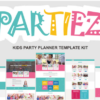 Partiez Kids Party Planner Template Kit