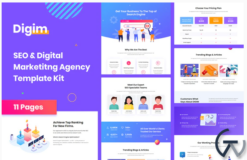 Digim - SEO & Digital Marketing Template Kit