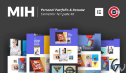 MIH - Personal Portfolio & Resume Template Kit