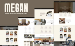 Megan - Hotel Booking Template Kit