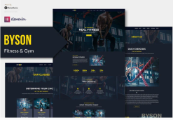 Byson - Fitness & Gym Elementor Template Kit