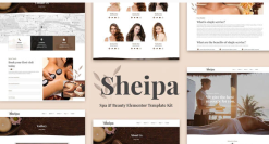 Sheipa - Spa & Beauty Elementor Template Kit