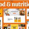 Food Nutrition Elementor Template Kit