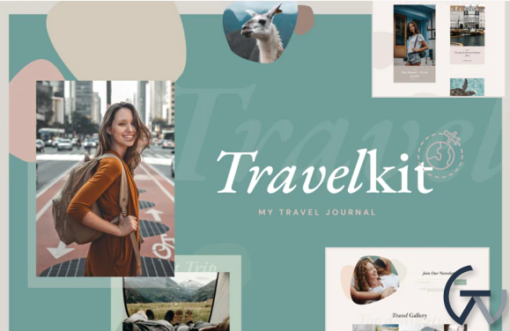 TravelKit Journal Blog Template Kit for Elementor