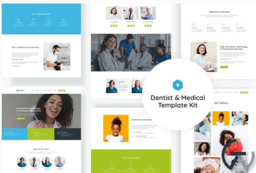 Dentario Dentist Medical Elementor Template Kit