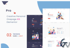 Prokit - Personal Portfolio Elementor Template Kit