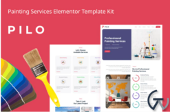 Pilo - Painting Services Elementor Template Kit