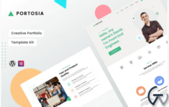 Portosia | Creative Portfolio Template Kit